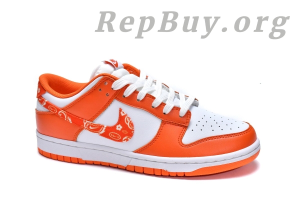 Top Version Nike Dunk Low Essential Paisley Pack Orange (W) DH4401-103 - Image 3