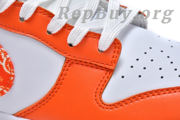 Top Version Nike Dunk Low Essential Paisley Pack Orange (W) DH4401-103 - Image 15