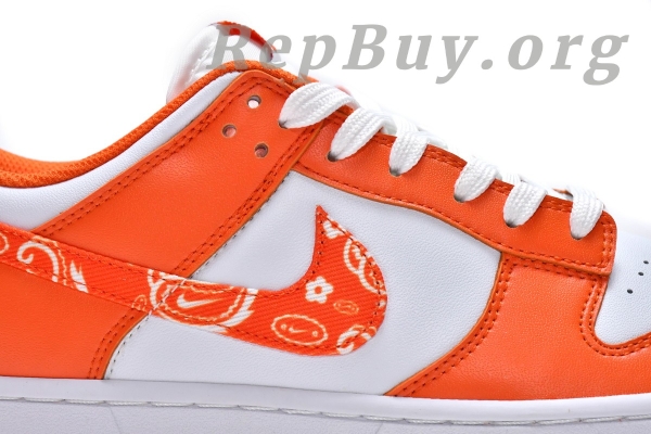 Top Version Nike Dunk Low Essential Paisley Pack Orange (W) DH4401-103 - Image 13