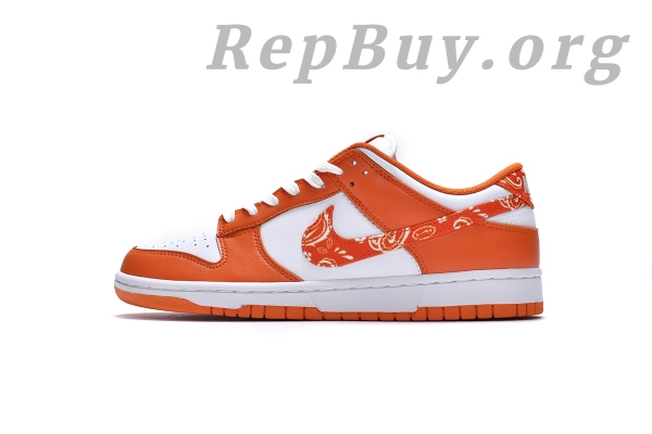 Top Version Nike Dunk Low Essential Paisley Pack Orange (W) DH4401-103