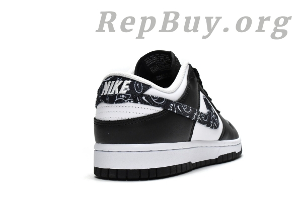 Top Version Nike Dunk Low Essential Paisley Pack Black (W) DH4401-100 - 图片 5