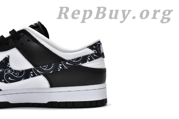 Top Version Nike Dunk Low Essential Paisley Pack Black (W) DH4401-100 - 图片 13