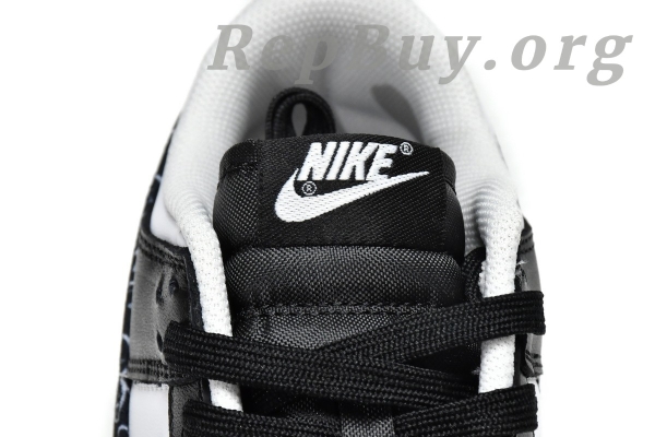Top Version Nike Dunk Low Essential Paisley Pack Black (W) DH4401-100 - 图片 17