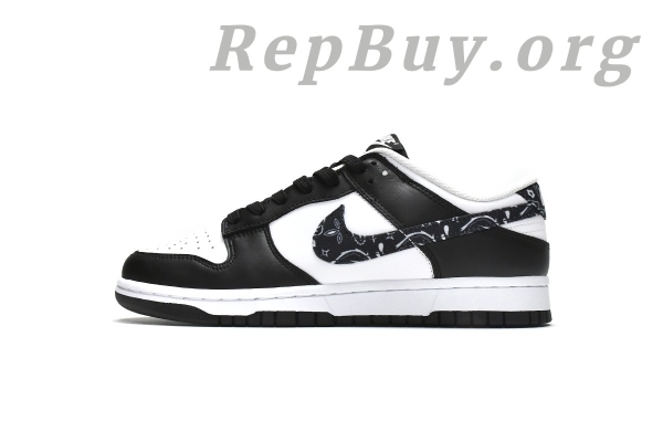 Top Version Nike Dunk Low Essential Paisley Pack Black (W) DH4401-100