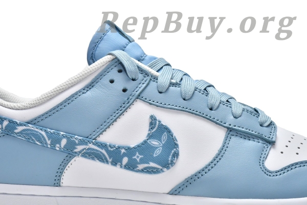 Top Version Nike Dunk Low EssentialPaisley Pack Worn Blue (W) DH4401-101 - 图片 13