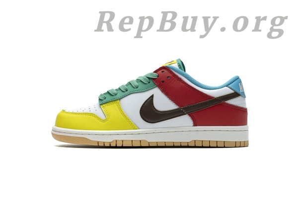 Top Version Nike Dunk Low Free 99 White DH0952-100 - 图片 2
