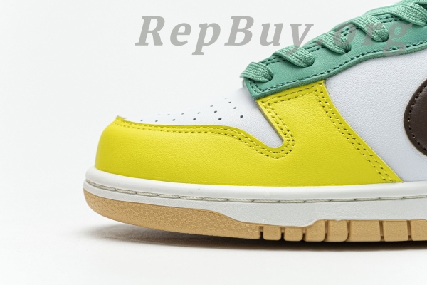 Top Version Nike Dunk Low Free 99 White DH0952-100 - 图片 12