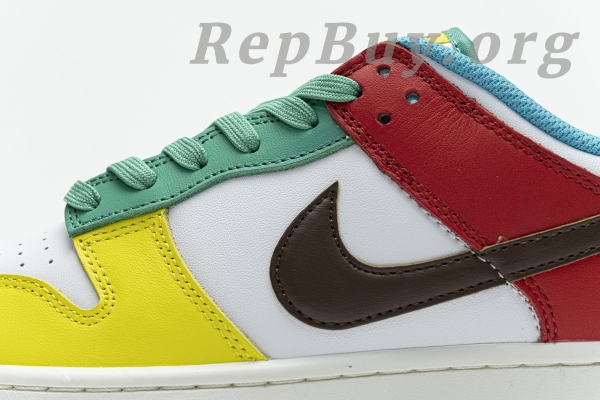 Top Version Nike Dunk Low Free 99 White DH0952-100 - 图片 13