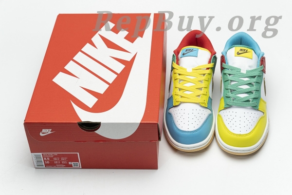 Top Version Nike Dunk Low Free 99 White DH0952-100 - 图片 22