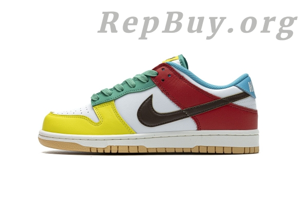 Top Version Nike Dunk Low Free 99 White DH0952-100