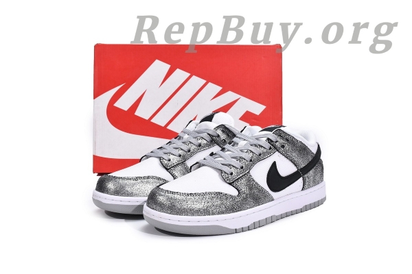 Top Version Nike Dunk Low Golden Gals Metallic Silver (W) DO5882-001 - 图片 19