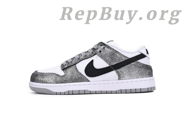 Top Version Nike Dunk Low Golden Gals Metallic Silver (W) DO5882-001