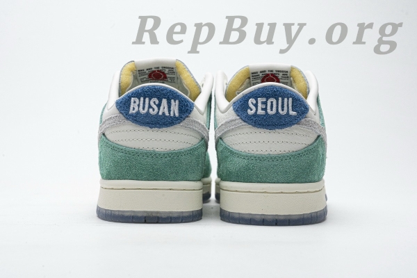 Top Version SB Nike Dunk Low Kasina Neptune Green CZ6501-101 - 图片 5
