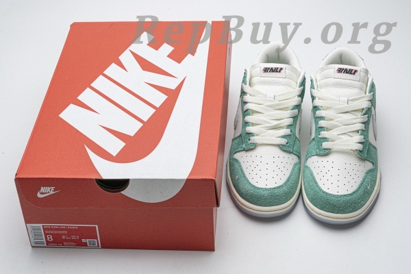 Top Version SB Nike Dunk Low Kasina Neptune Green CZ6501-101 - 图片 22