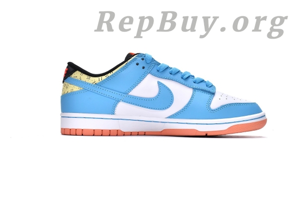 Top Version Nike Dunk Low Kyrie Irving Baltic Blue (GS) DN4179-400 - 图片 3