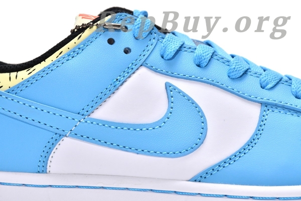 Top Version Nike Dunk Low Kyrie Irving Baltic Blue (GS) DN4179-400 - 图片 13