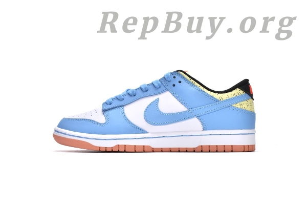 Top Version Nike Dunk Low Kyrie Irving Baltic Blue (GS) DN4179-400