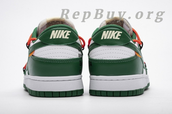 Top Version Nike Dunk Low Off-White Pine Green CT0856-100 - 图片 6