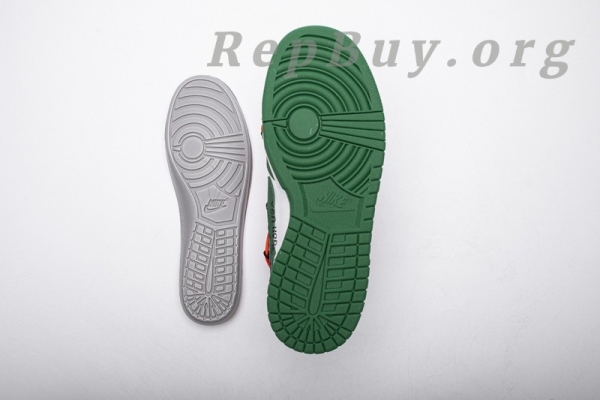 Top Version Nike Dunk Low Off-White Pine Green CT0856-100 - 图片 10