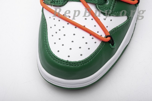 Top Version Nike Dunk Low Off-White Pine Green CT0856-100 - 图片 17