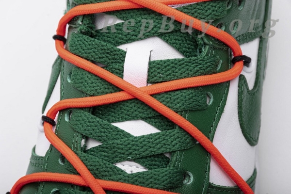 Top Version Nike Dunk Low Off-White Pine Green CT0856-100 - 图片 18