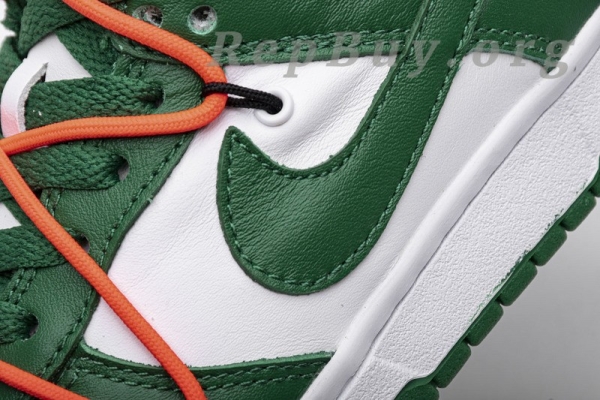 Top Version Nike Dunk Low Off-White Pine Green CT0856-100 - 图片 20