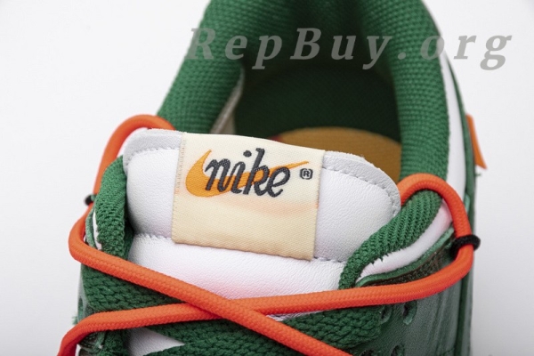 Top Version Nike Dunk Low Off-White Pine Green CT0856-100 - 图片 19