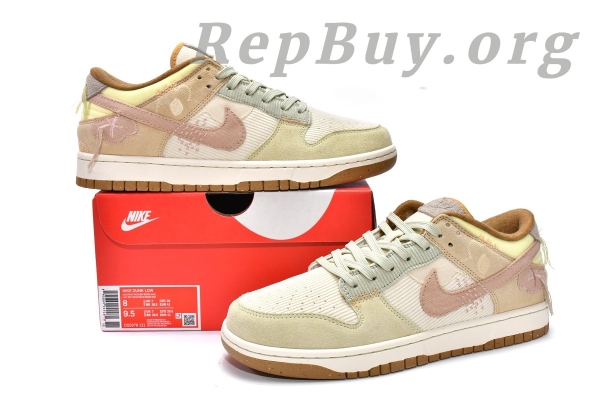 Top Version Nike Dunk Low On the Bright Side (W) DQ5076-121 - 图片 19