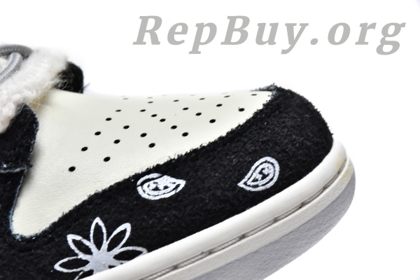 Top Version Nike Dunk Low Retro Animal Pack Zebra DH7913-001 - 图片 14