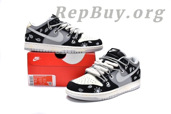Top Version Nike Dunk Low Retro Animal Pack Zebra DH7913-001 - 图片 20