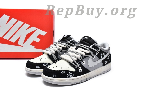 Top Version Nike Dunk Low Retro Animal Pack Zebra DH7913-001 - 图片 19