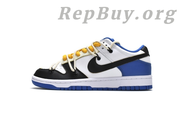 Top Version Nike Dunk Low Retro Black Hyper Cobalt (2021) DD1391-001 - 图片 2