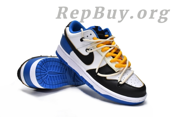 Top Version Nike Dunk Low Retro Black Hyper Cobalt (2021) DD1391-001 - 图片 6