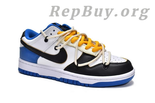 Top Version Nike Dunk Low Retro Black Hyper Cobalt (2021) DD1391-001 - 图片 3
