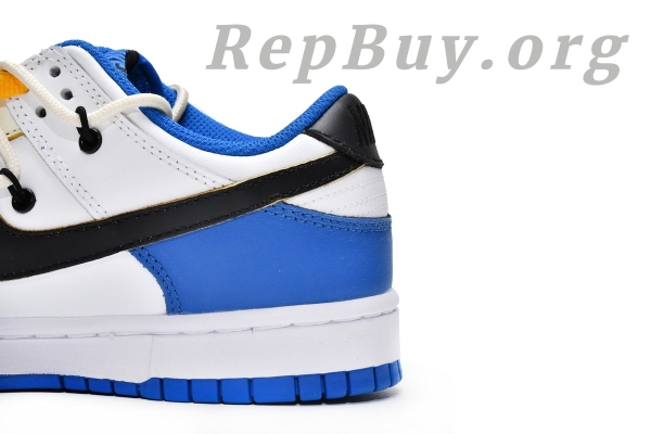 Top Version Nike Dunk Low Retro Black Hyper Cobalt (2021) DD1391-001 - 图片 14