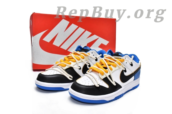 Top Version Nike Dunk Low Retro Black Hyper Cobalt (2021) DD1391-001 - 图片 20