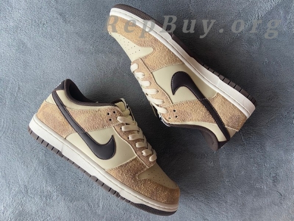 Top Version Nike Dunk Low Retro PRMAnimal Pack Giraffe/Cheetah DH7913-200 (1) - 图片 7