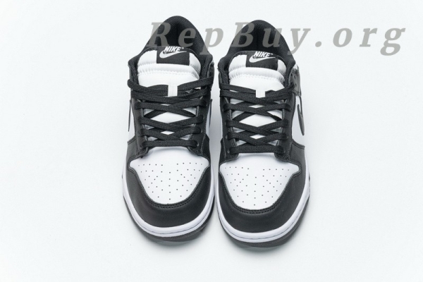 Top Version Nike Dunk Low Retro White Black Panda (2021) (W) DD1503-101 - 图片 4