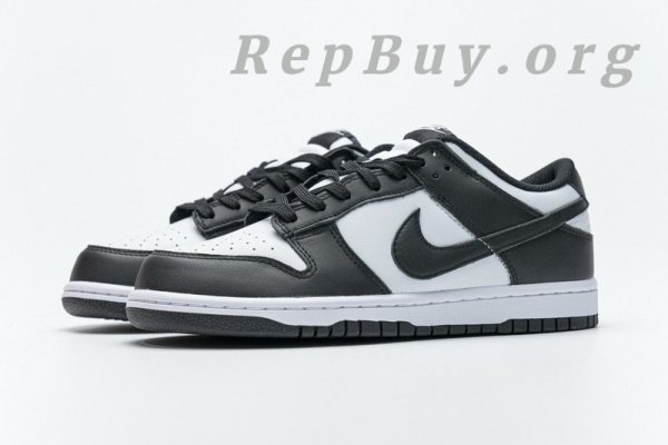 Top Version Nike Dunk Low Retro White Black Panda (2021) (W) DD1503-101 - 图片 6