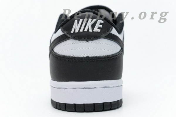 Top Version Nike Dunk Low Retro White Black Panda (2021) (W) DD1503-101 - 图片 8