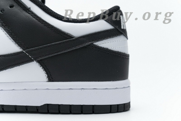 Top Version Nike Dunk Low Retro White Black Panda (2021) (W) DD1503-101 - 图片 9