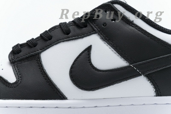 Top Version Nike Dunk Low Retro White Black Panda (2021) (W) DD1503-101 - 图片 10
