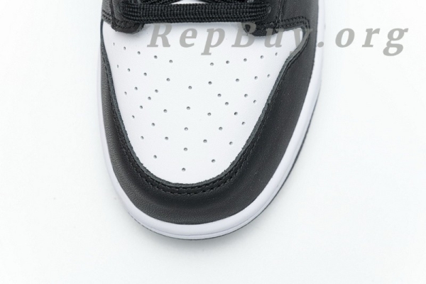 Top Version Nike Dunk Low Retro White Black Panda (2021) (W) DD1503-101 - 图片 12