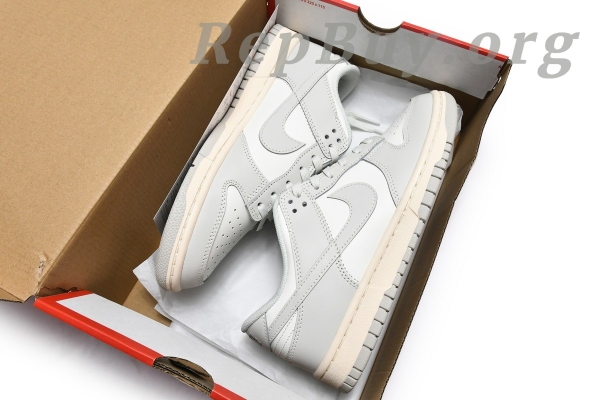 Top Version SB Nike Dunk Low Sail Light Bone (W) DD1503-107 - 图片 21