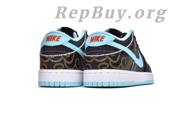Top Version Nike Dunk Low SE Barber Shop Black DH7614-001 - 图片 5
