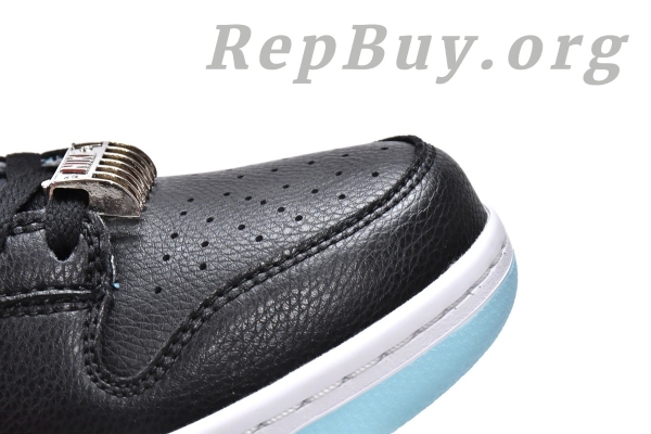 Top Version Nike Dunk Low SE Barber Shop Black DH7614-001 - 图片 12