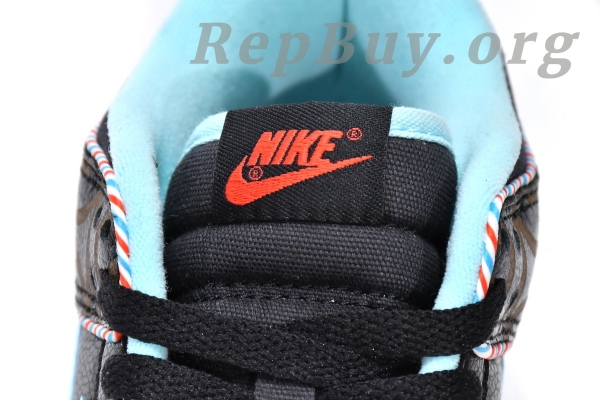 Top Version Nike Dunk Low SE Barber Shop Black DH7614-001 - 图片 14