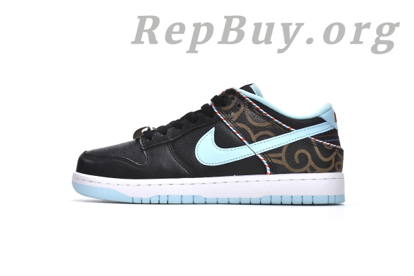 Top Version Nike Dunk Low SE Barber Shop Black DH7614-001