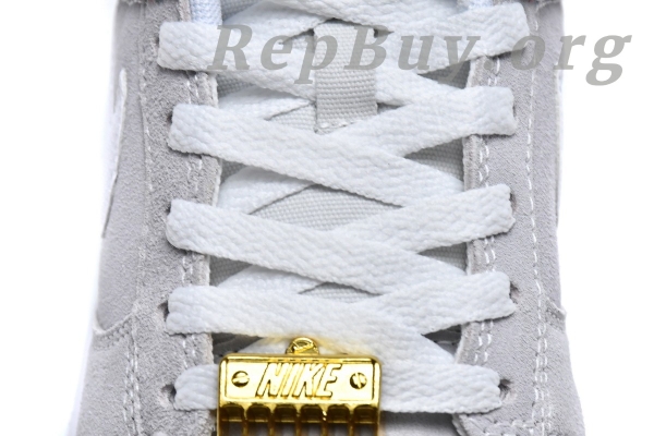 Top Version Nike Dunk Low SE Barber Shop Grey DH7614-500 - 图片 17