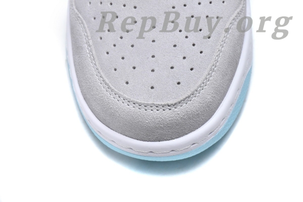 Top Version Nike Dunk Low SE Barber Shop Grey DH7614-500 - 图片 18